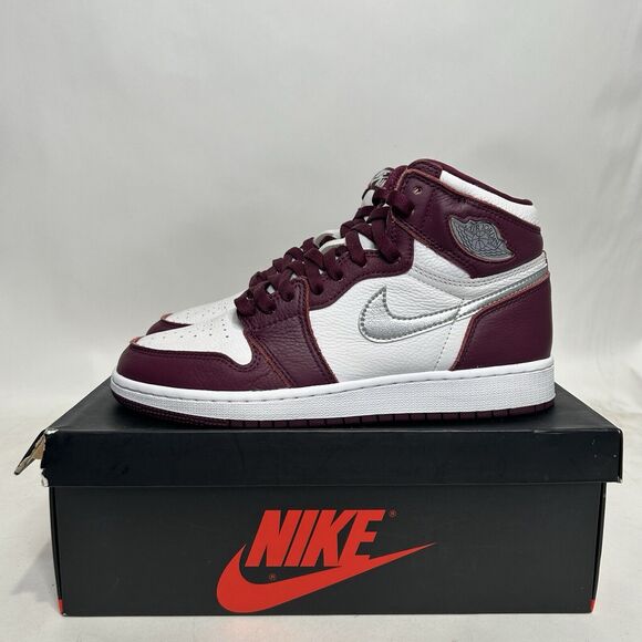 Nike Shoes Air Jordan 1 Retro High OG GS “Bordeaux” 2024 - Picture 5 of 8